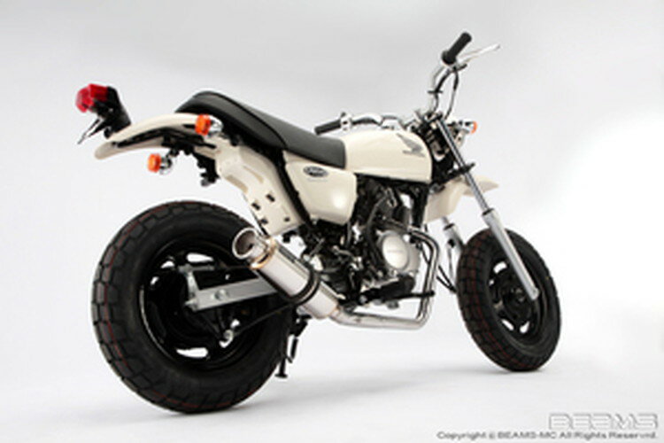 BEAMS マフラー B115-07-000 APE100 エイプ HC07 SS300ソニック ダウンタイプ ビームス