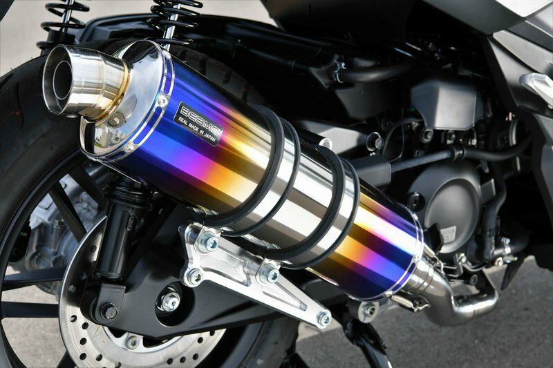 BEAMS G197-53-007 FORZA フォルツァ MF15 2021~ R-EVO ヒートチタンサイレンサー ビームス マフラー