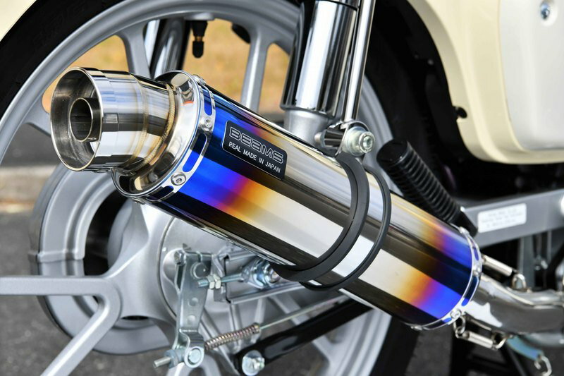 BEAMS G1006-53-107 スーパーカブ110 22~ 8BJ-JA59 SUPER CUB フルエキ R-EVO ダウンタイプ チタン ビームス マフラー