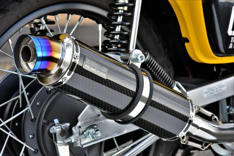 BEAMS G188-53-106 クロスカブ110 CROSSCUB 18~ 2BJ-JA45 フルエキ R-EVO カーボン ダウンタイプ ビームス マフラー