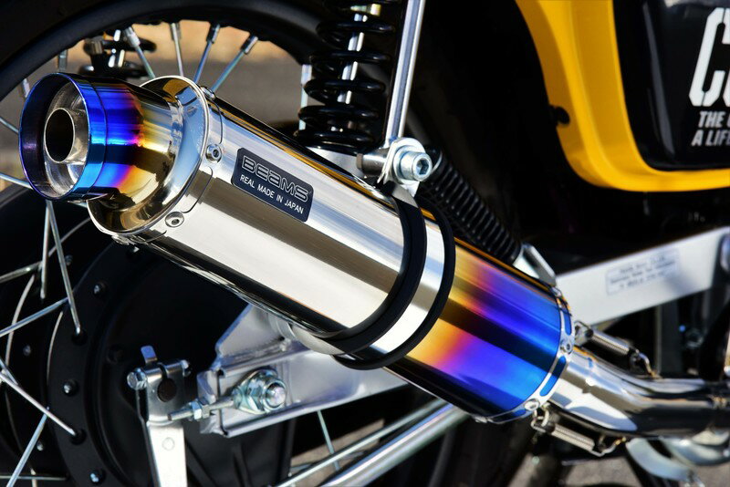 BEAMS G188-53-107 クロスカブ110 CROSSCUB 18~ 2BJ-JA45 フルエキ R-EVO チタン ダウンタイプ ビームス マフラー