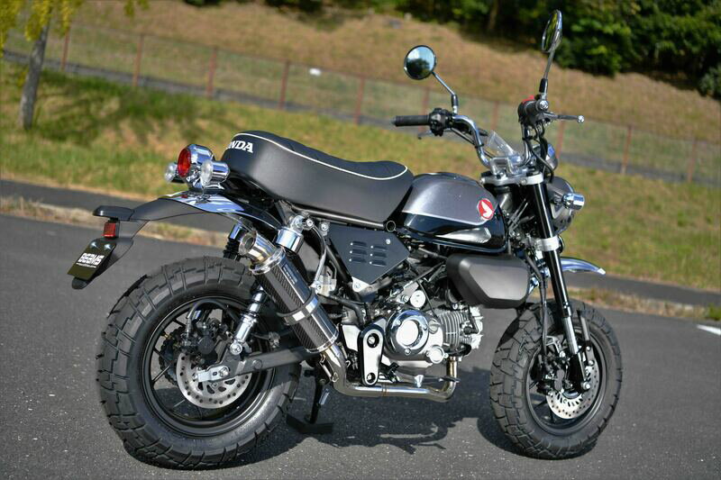 BEAMS ビームス マフラー G187-53-006 MONKEY125 モンキー 2BJ-JB02 フルエキ R-EVO カーボンサイレンサー