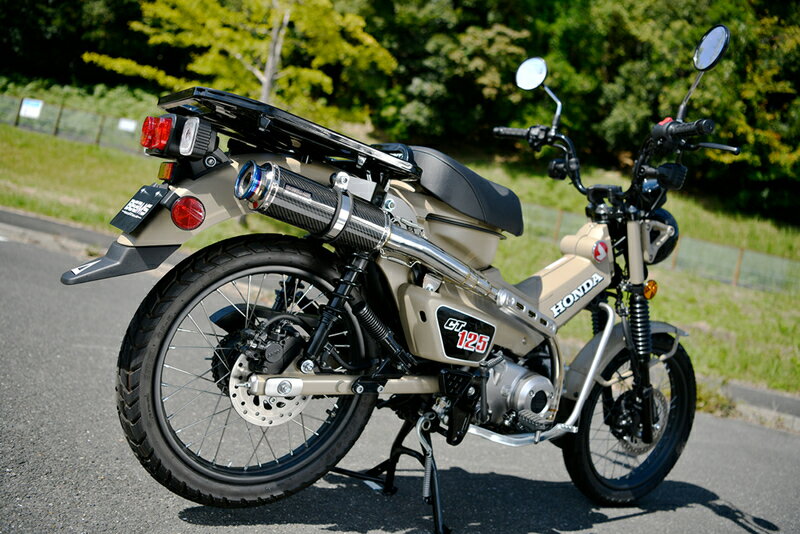 BEAMS G198-56-006 ハンターカブ CT125 2020~ 2BJ-JA55 R-EVO TYPE C カーボン ビームス マフラー