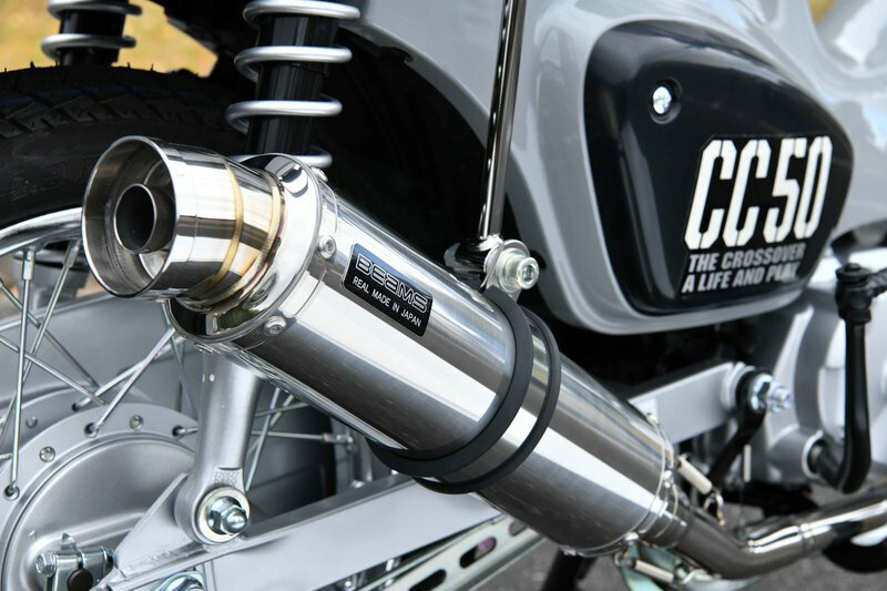 BEAMS G1009-53-008 クロスカブ50 2BH-AA06 CROSS CUB フルエキ R-EVOステンレスサイレンサーー ビームス マフラー