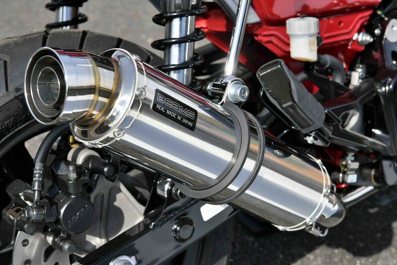 BEAMS G1012-53-008 DAX125 ダックス 8BJ-JB04 フルエキ R-EVO ステンレス ビームス マフラー