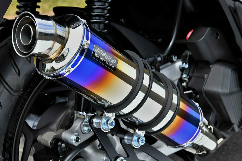 BEAMS G1015-53-007 PCX160 2023~ 8BK-KF47 R-EVO ヒートチタン ビームス マフラー