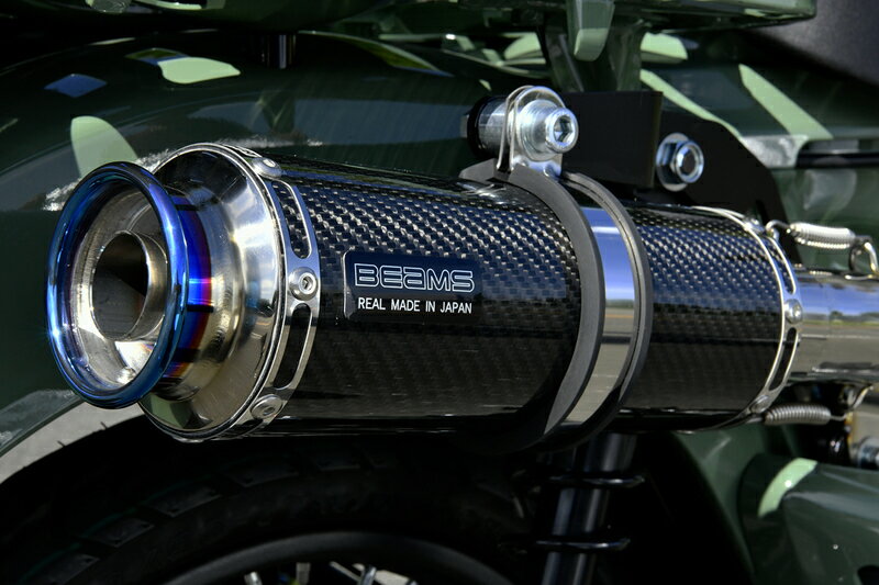BEAMS G1018-56-006 ハンターカブ CT125 8BJ-JA65 R-EVO TYPE C カーボン ビームス マフラー