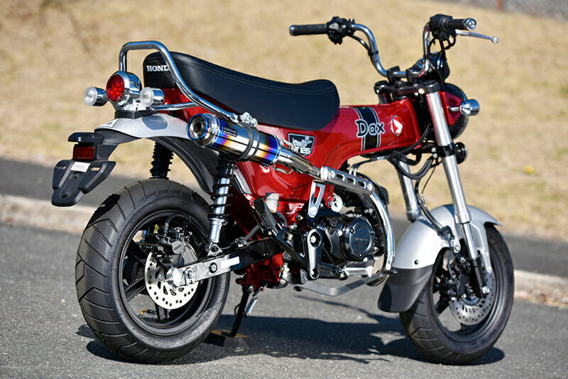 BEAMS G1012-56-007 DAX125 ダックス 8BJ-JB04 フルエキ R-EVO TYPE C チタン ビームス マフラー