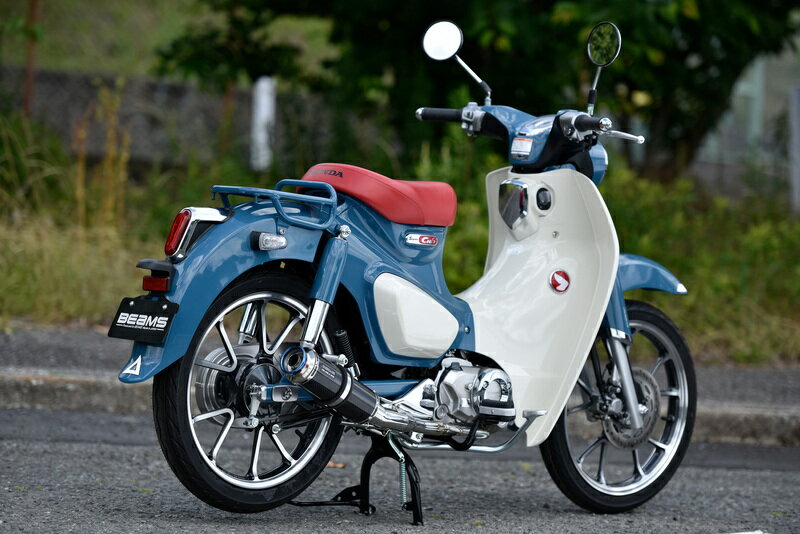 BEAMS G1021-56-006 スーパーカブC125　8BJ-JA71 SUPERCUB R-EVO TYPE C カーボンサイレンサー ビームス マフラー