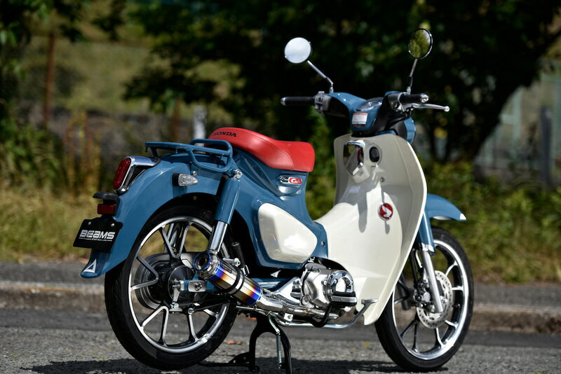 BEAMS G1021-56-007 スーパーカブC125　8BJ-JA71 SUPERCUB R-EVO TYPE C チタンサイレンサー ビームス マフラー