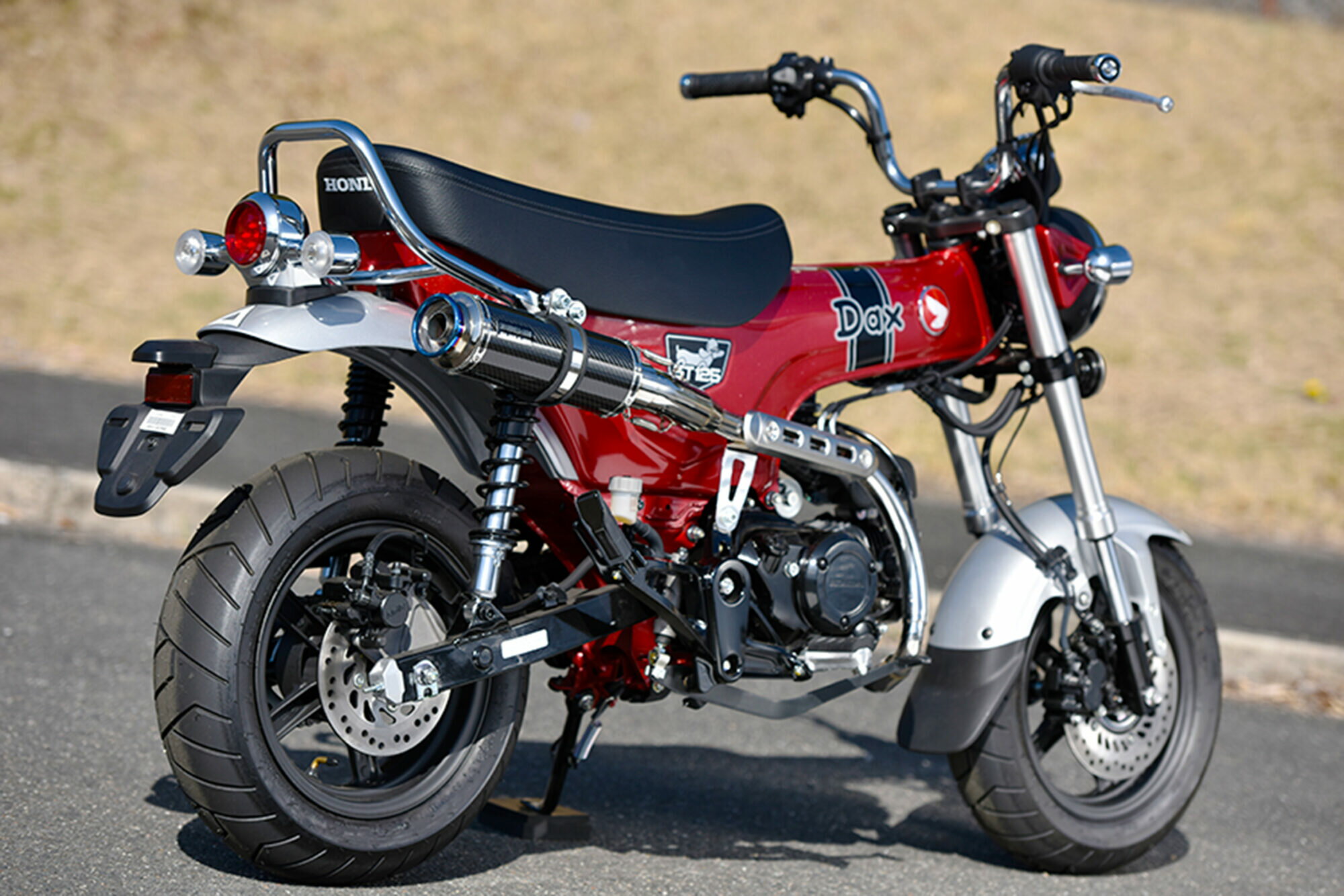 BEAMS G1026-56-006 DAX125 ダックス 8BJ-JB06 R-EVO TYPE C カーボンサイレンサー ビームス マフラー