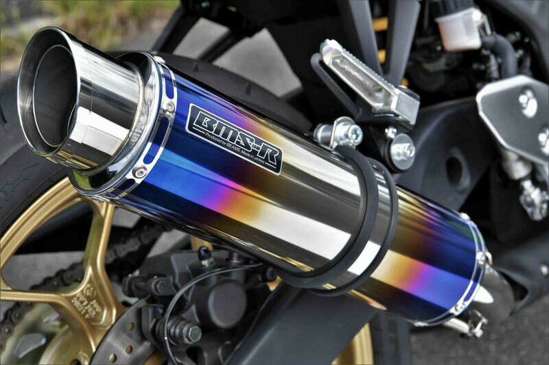 BEAMS G270-54-P1J YZF-R3 8BL-RH21J R-EVO2 ヒートチタン スリップオン ビームス マフラー