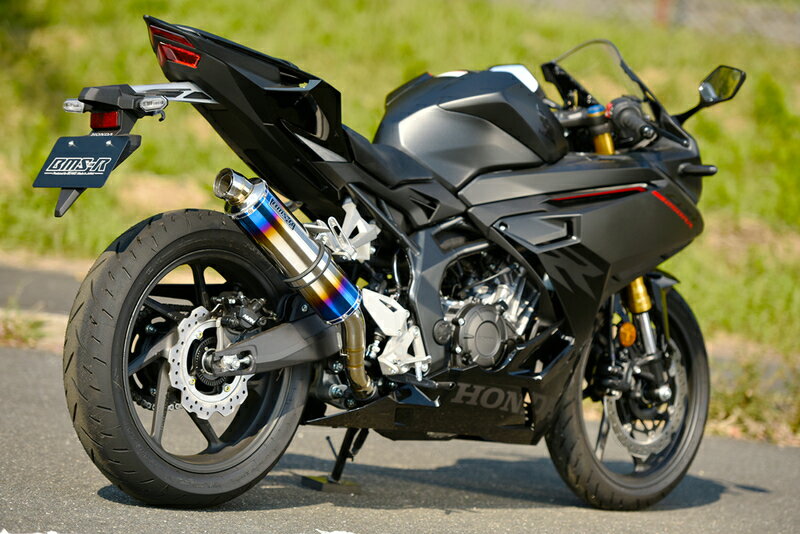 BEAMS G1019-53-P1J CBR250RR 8BK-MC51 R-EVO スリップオン ヒートチタン ビームス マフラー