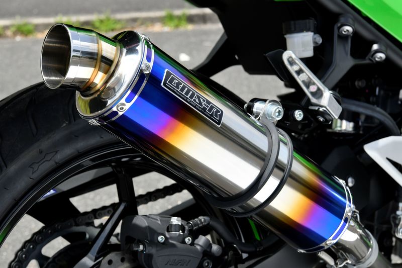 BEAMS G430-53-P1J NINJA250/Z250 8BK-EX250Y/2BK-EX250P スリップオン R-EVO ヒートチタン ビームス マフラー