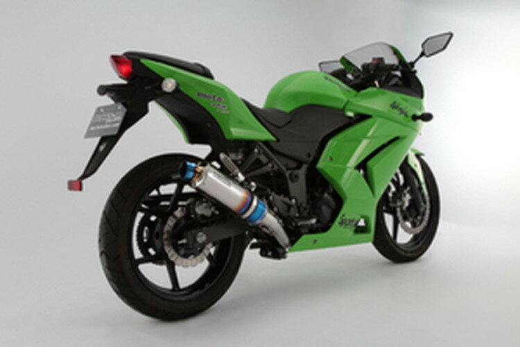 BEAMS マフラー G409-53-S1J Ninja250R ニンジャ '08~'12 R-EVOフルエキ ヒートチタンサイレンサー JMCA ビームス