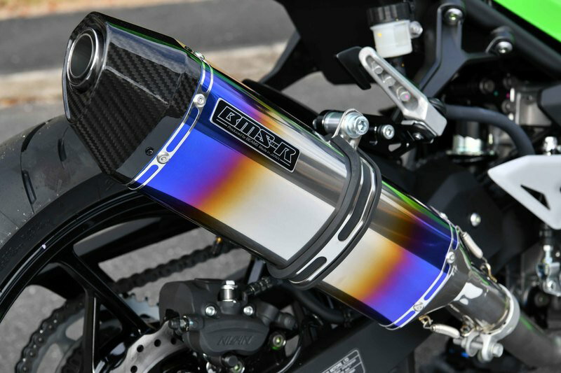 BEAMS G432-65-P6J NINJA400 Z400 2BL-EX400G 8BL-EX400L スリップオン CORSA-EVO2ヒートチタン ビームス マフラー