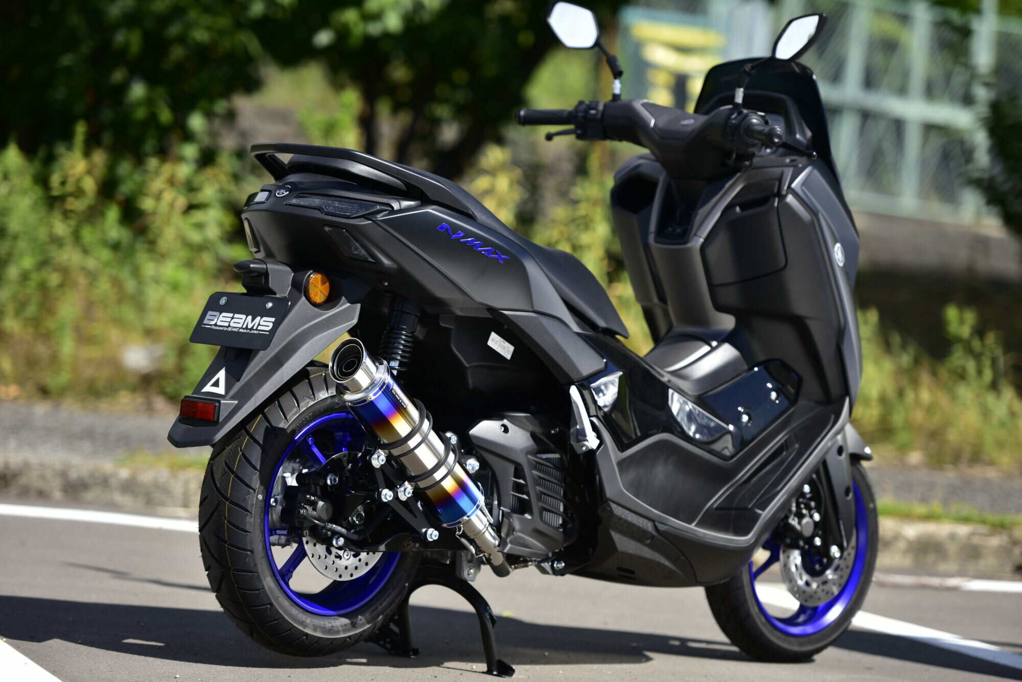 BEAMS G276-54-007 N-MAX125 8BJ-SEL1J R-EVO2 ヒートチタンサイレンサー ビームス マフラー