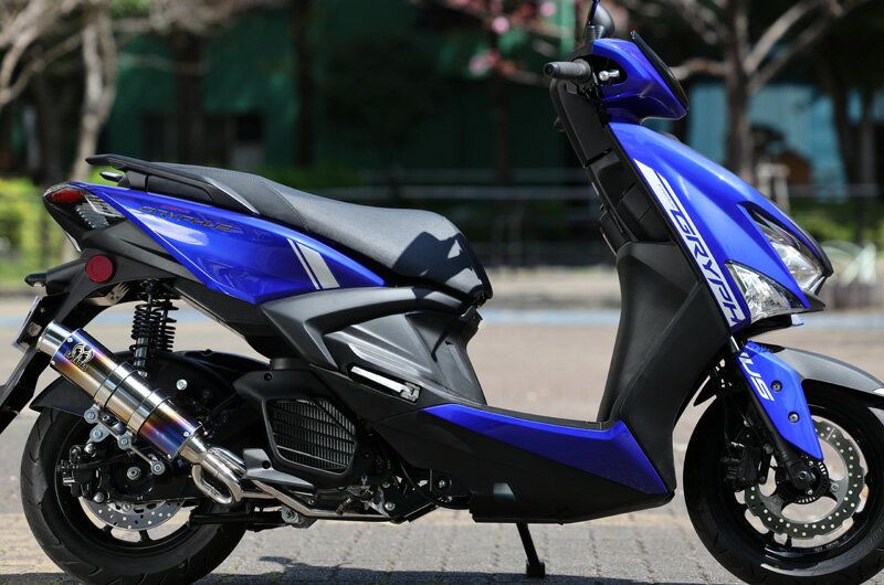 SP TADAO SP忠男 マフラー シグナス グリファス 8BJ-SEJ4J PURESPORT S チタンブルー NM1-GE-04 CYGNUS X