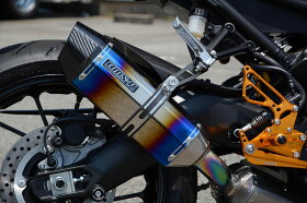 【BEAMS】【XSR900】【マフラー】G245-65-T2JEBL-RN36JCORSA-EVO2TITANチタンフルエキヒートチタン政府認証ビームス