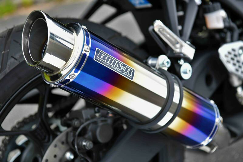 BEAMS G268-54-P1J YZF-R25 2022~ 8BK-RG74J R-EVO2 ヒートチタン スリップオン ビームス マフラー