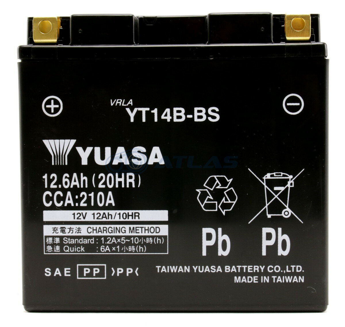 YUASA YT14B-BS 꽼źѤ 1ǯݾդ ߴ YT14B-4 FT14B-4 GT14B-4