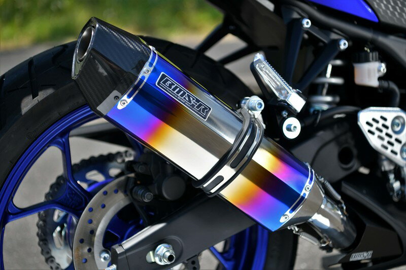 BEAMS ビームス マフラー G263-65-P6J YZF R-25 2BK-RG43J スリップオン CORSA-EVO2 ヒートチタン