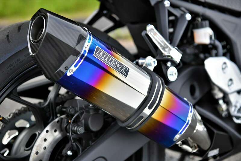 BEAMS ビームス マフラー G264-65-P6J YZF R-3 2BL-RH13J スリップオン CORSA-EVO2 ヒートチタン