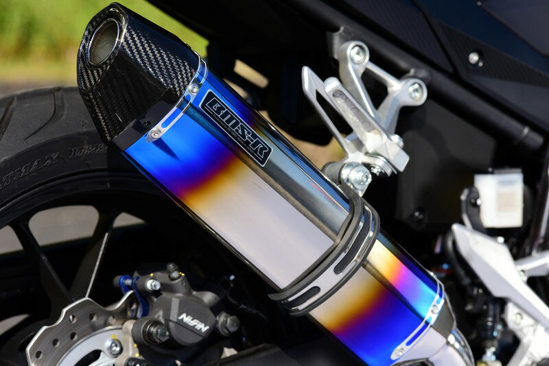 BEAMS ビームス マフラー G191-65-P6J CBR400R 2019~ 2BL-NC56 スリップオン JMCA CORSA-EVO ヒートチタン