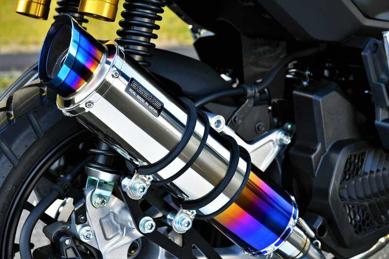 BEAMS G194-54-007 ADV150 2BK-KF38 R-EVO2 ヒートチタン フルエキ ビームス マフラー