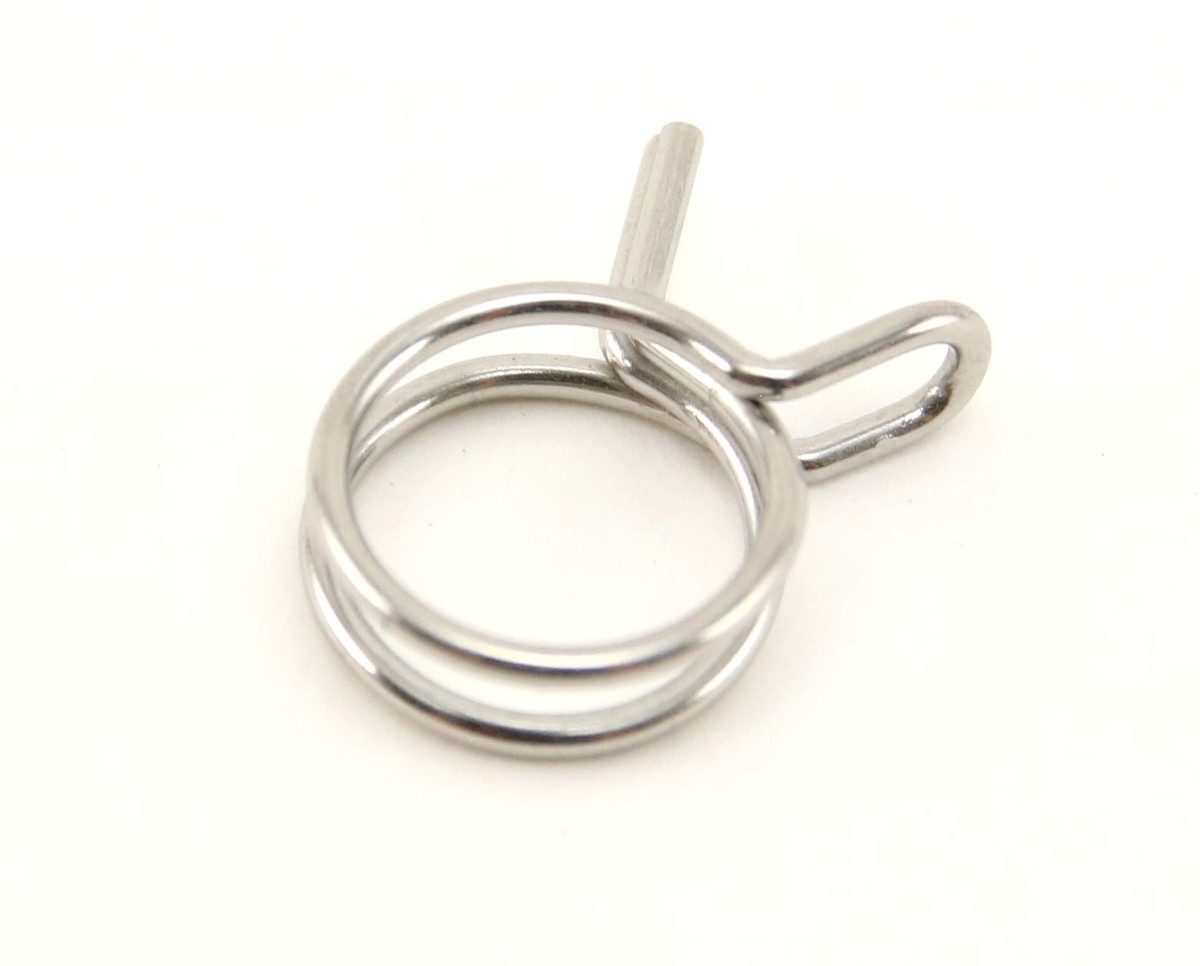 JSM ステンレスホースバンド 内径φ9mm シルバー