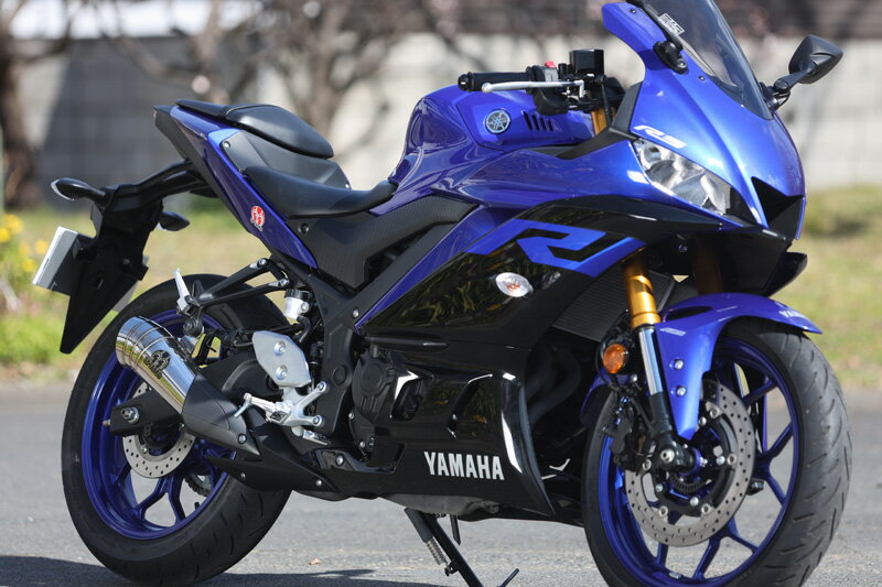 SP TADAO SP忠男 マフラー YZ2-PB-12 19~YZF-R3 2BL-RH13J POWERBOX スリップオン