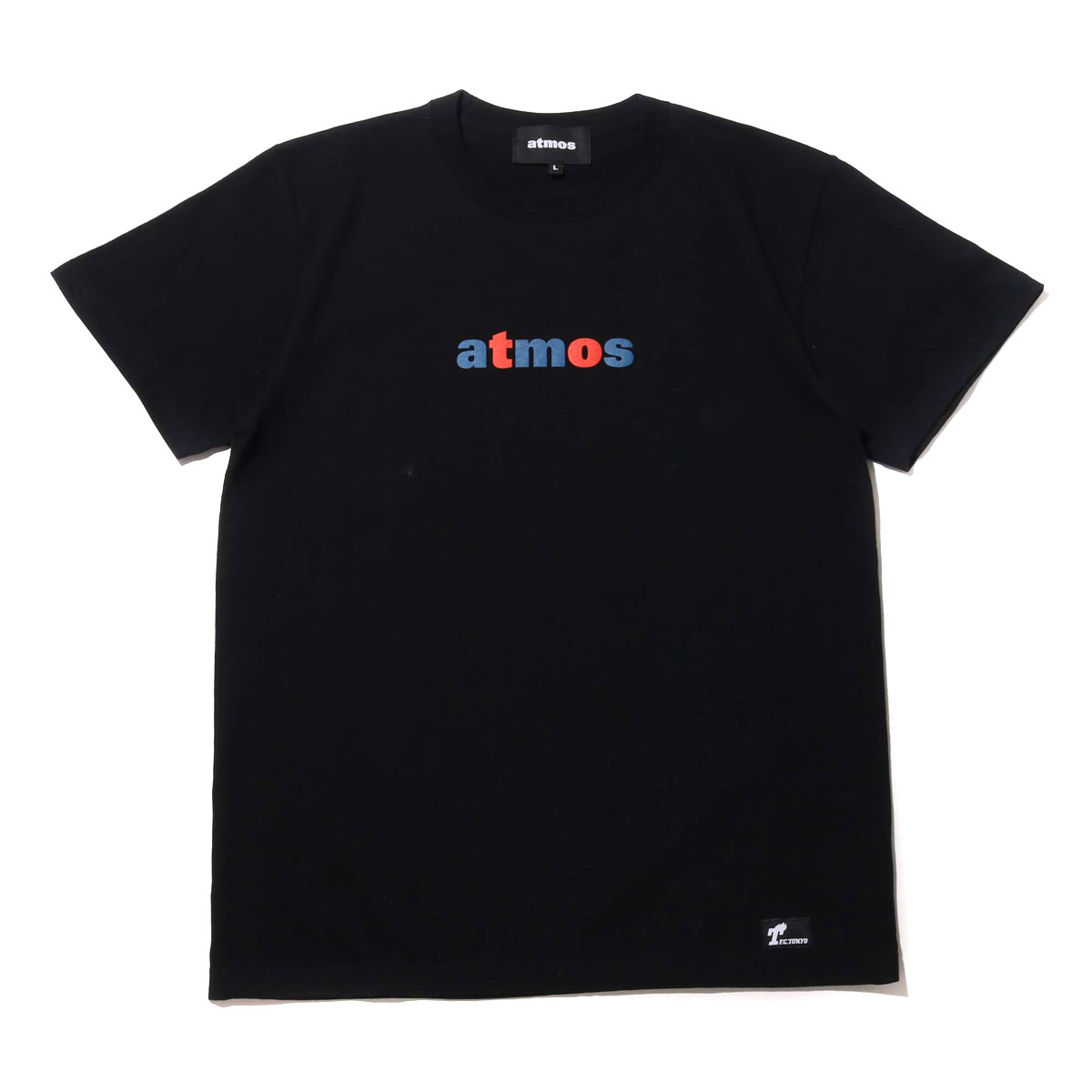 atmos x FC TOKYO LOGO TEE(アトモス エフシートウキョウ ロゴティー)BLACK【メンズ レディース 半袖Tシャツ】20SP-S