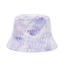 NERDY ~ ATMOS DNA Watercolor Brush Bucket Hat(mfB[ x AgX fB[GkG[ EH[^[J[ ubV oPbgnbg)PURPLE Y fB[X nbg 22SU-I
