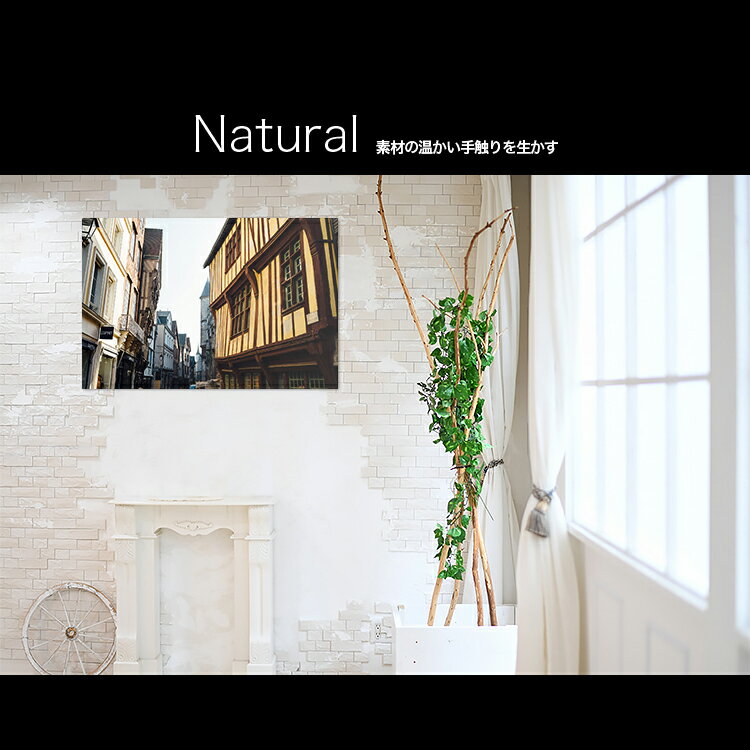 【日本製】アートボード/アートパネル artmart アートマート 絵や写真をアルミフレームで表現するインテリアコーディネイト。壁紙 額縁 ウォールステッカー 壁掛け フォトフレームでお部屋のイメージアップ！ モノトーン 花 海 モノクロ 北欧 風景_建物_3611