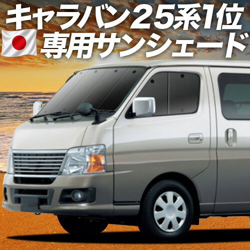 【4/27限定！最大全額3,000円引】 キャラバン E25系 対応 サンシェード カーテン 車中泊 グッズ フロント CARAVAN 車用カーテン カーシェード サイド カーテン セット フロント カーテン セット 日除け 専用 Lot No.01