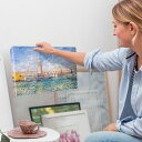 アートパネル アートボード ルノワール ヴェネツィアのパラッツォ・ドゥカーレ 33x22 A4 壁掛け 絵 インテリア 名画 モダンアート 油絵 絵画 有名画 おすすめ 人気 高級 かわいい おしゃれ ポスター 玄関 リビング 部屋 店舗 風景画 自然 花 空 海 モノトーン 【LotNo.02】