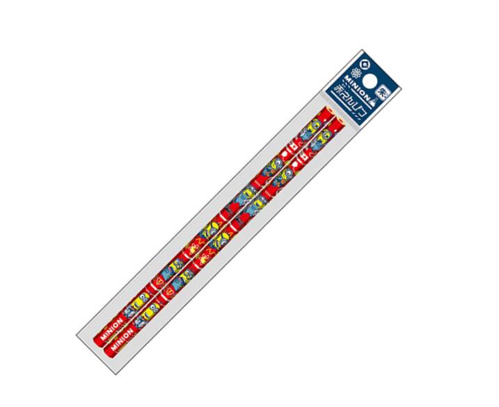 ショウワノート ミニオンズ 赤えんぴつ (2本組)