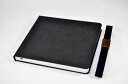 APICA Premium C.D．NOTEBOOK Hardcover Black Cover Size 124x140mm APICA プレミアム C.D.ノートブック ハードカバー ブラックカバー