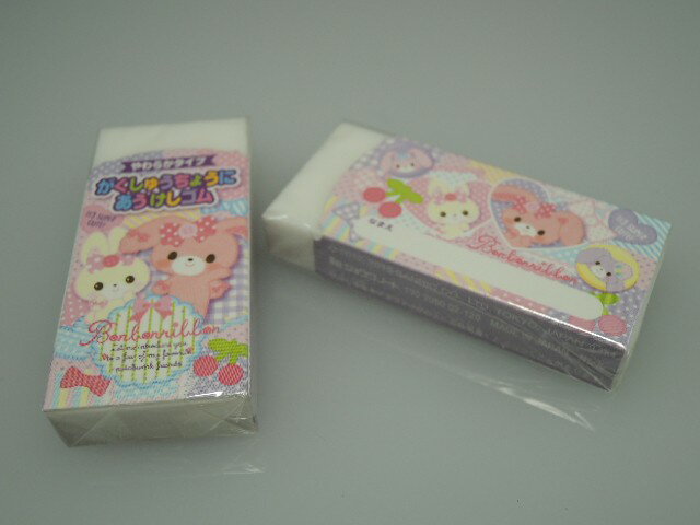 楽天市場】ぼんぼんリボン 消しゴムの通販