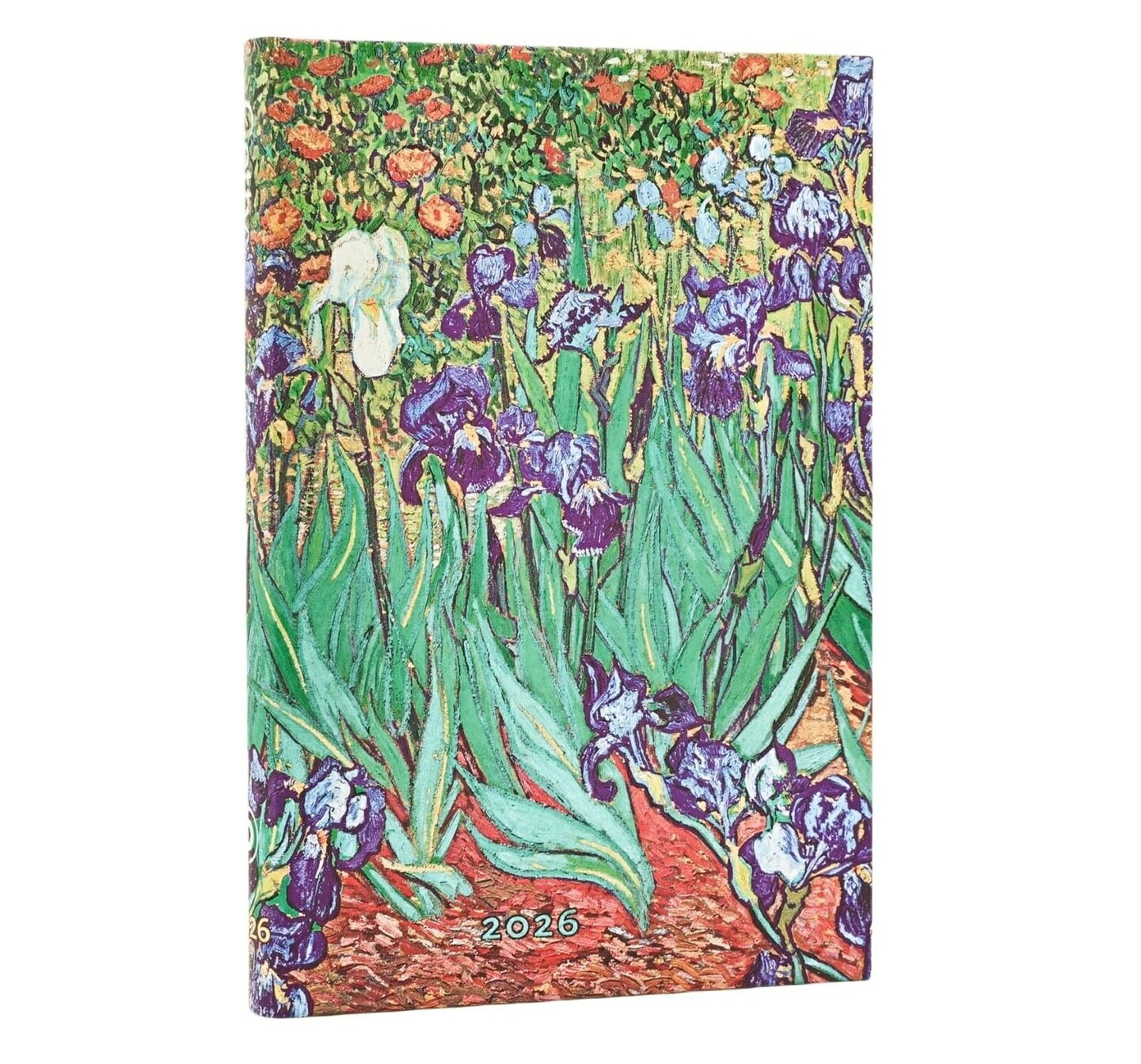 【2026年版】paperblanks ペーパーブランクスウィークリーダイアリー(週間+ノート)【ヴァン・ゴッホのアイリス】(ミニサイズ)