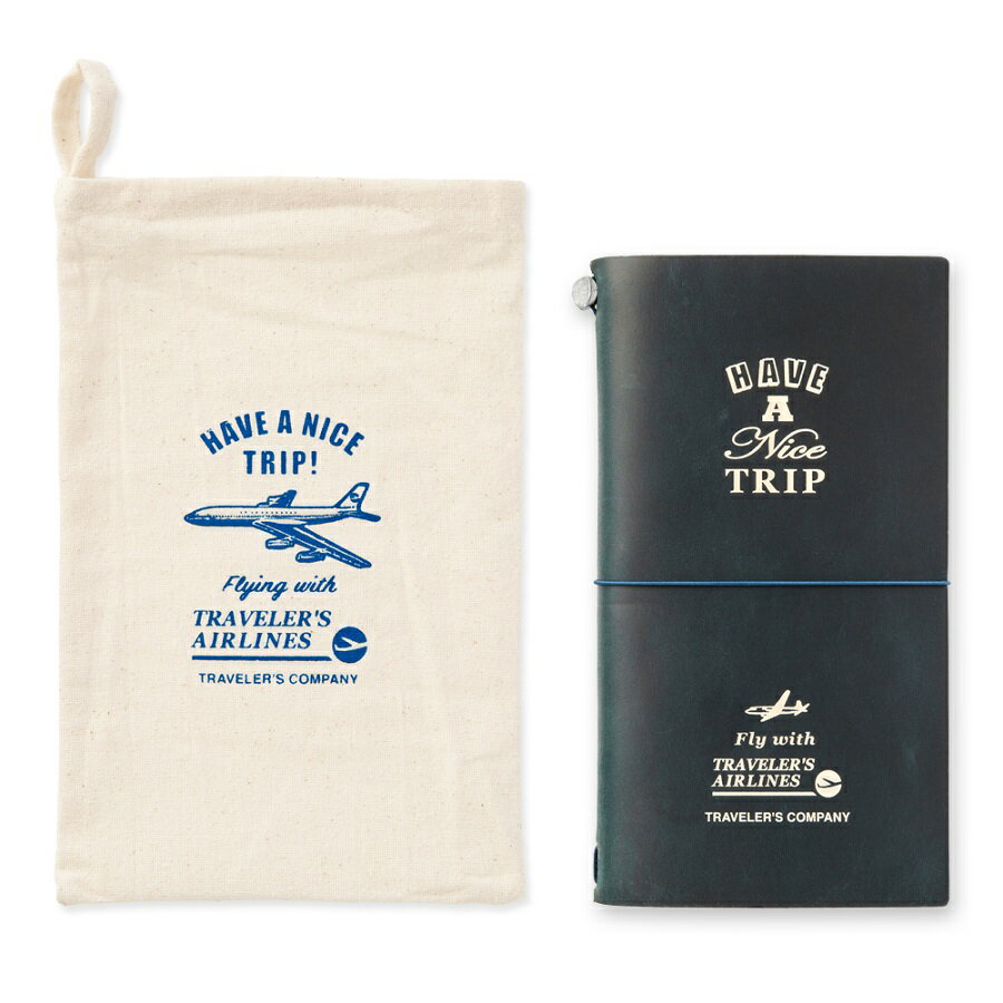 限定版 TRAVELER'S notebookトラベラーズノートセット【レギュラーサイズ/エアライン】のサムネイル