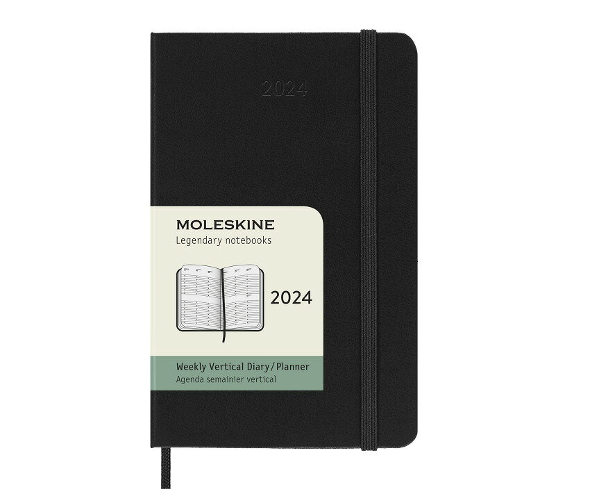 モレスキン 手帳 【2024年版】MOLESKINE モレスキンバーチカルダイアリー(縦型)ハードカバー【ポケット/ラージサイズ】