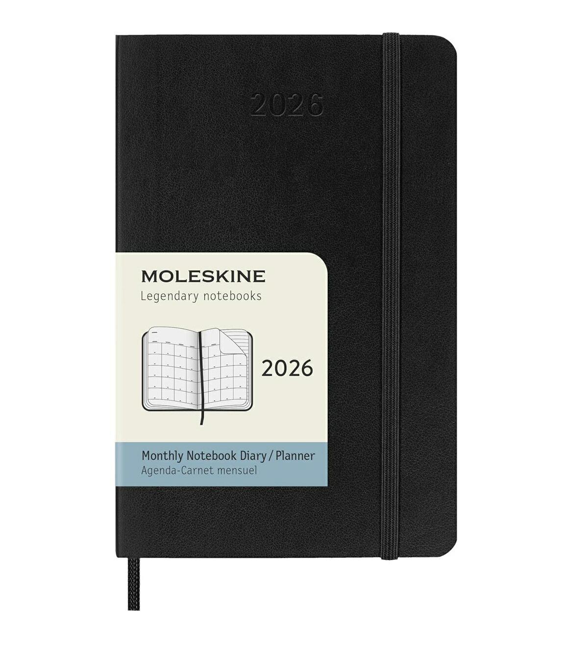 【2026年版】MOLESKINE モレスキンマンスリーダイアリー(月間ブロック)ソフトカバー【ポケット/ラージ/XLサイズ】