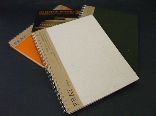 MUCU CANVAS NOTEムク キャンバスノート(フールス紙)