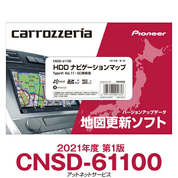 カーナビアクセサリー, ソフトウェア CNSD-61100 