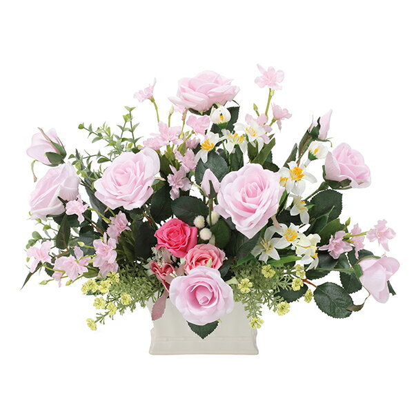 観葉植物 おしゃれ フェイク 造花 光触媒 アートフラワー 母の日ギフト 花 フラワーギフト イミテーション フェイクグリーン ギフト アートグリーン フラワー 女性 フェイクフラワー イミテーショングリーン インテリア 植物 人工観葉植物 玄関 リビング シンシアピンク