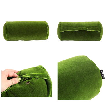 円筒 クッション かわいい 30cm 筒型クッション 中身 中材入り 筒形 円型 円 丸 丸型 無地 グリーン オフィス 赤 ブラウン ピンク ブルー ブラック 青 黒 癒し 枕 日本製 インテリアクッション おしゃれ カフェ お昼寝 ごろ寝 interior cushion bolster 15R×30 モケット