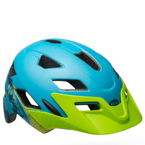 ベル子供ヘルメットサイドトラックBELLSIDETRACKマットグリーン/ブルーナーリーUY(50-57cm)7101836