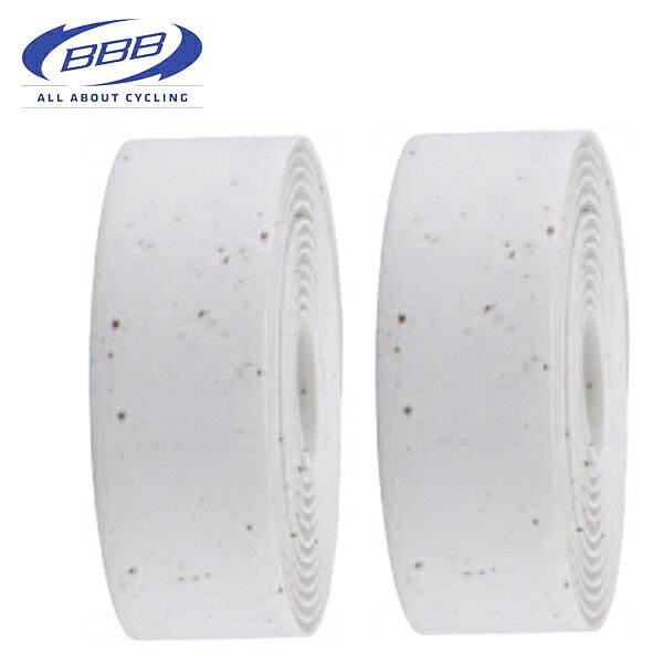 Rakuten - BBB バーテープ レースリボン [BHT-01] 447325 ホワイト/コルク 自転車 ロードバイク