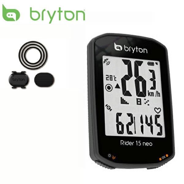 Bryton ֥饤ȥ Rider15 neo C ʥǥ󥹥󥵡° 륳ԥ塼 ᡼